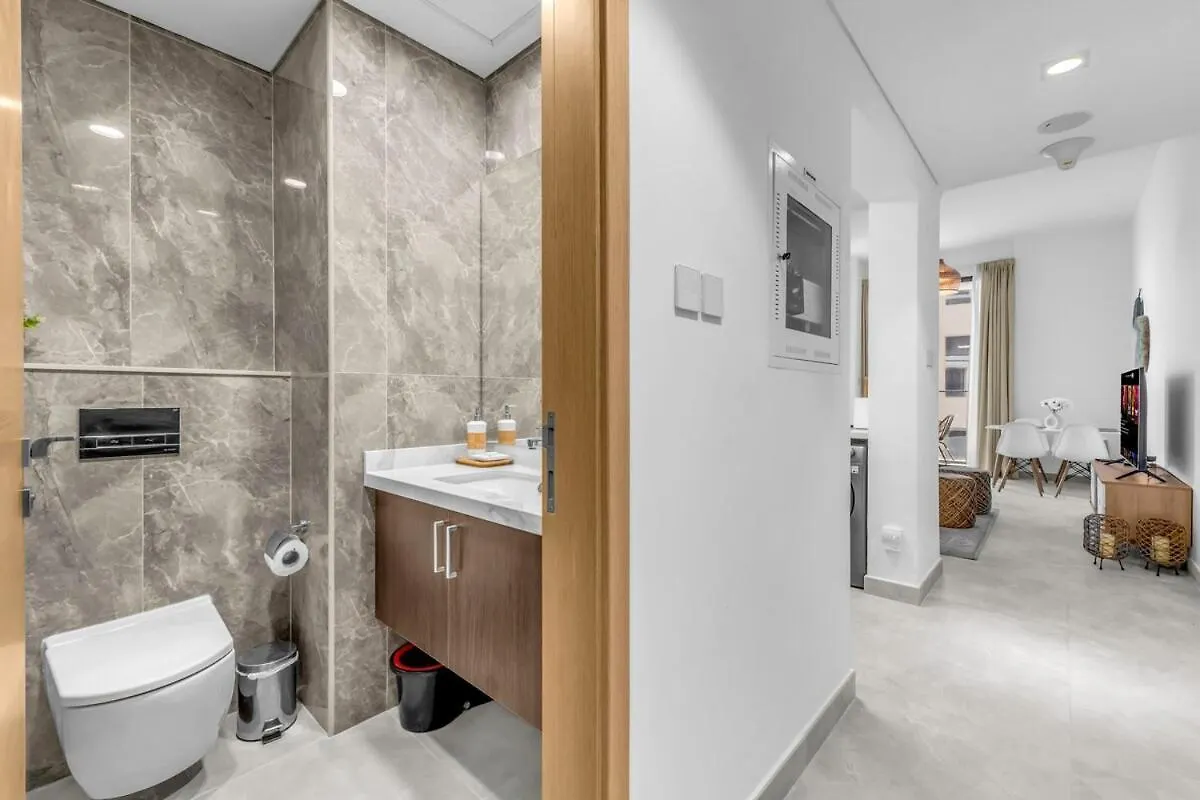 Apartment Waves - Rustic Chic 1 Bedroom Retreat In Vibrant Jvc Dubai